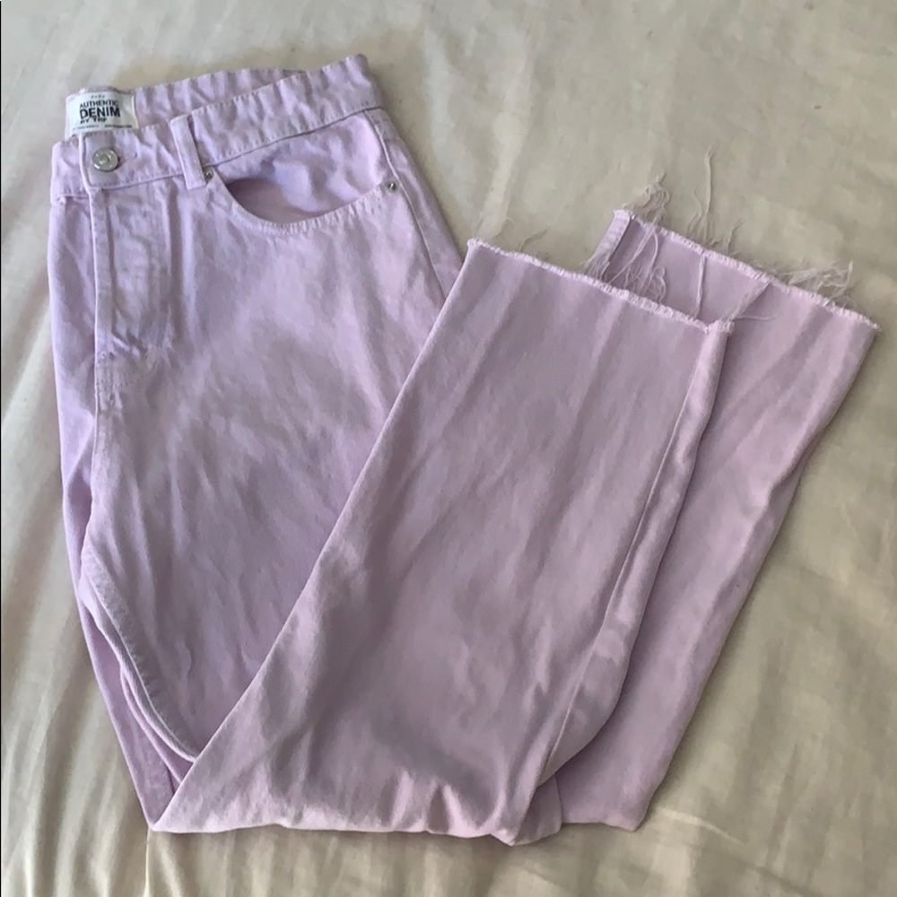 Zara cropped jeans